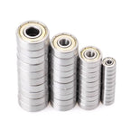 10pcs 626ZZ 608ZZ 623ZZ 625ZZ Mini Deep Groove Flanged Ball Bearings