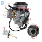 Carburetor Kit for Yamaha Big Bear Wolverine Kodiak Grizzly 250 350 400 450 (2000–2006)