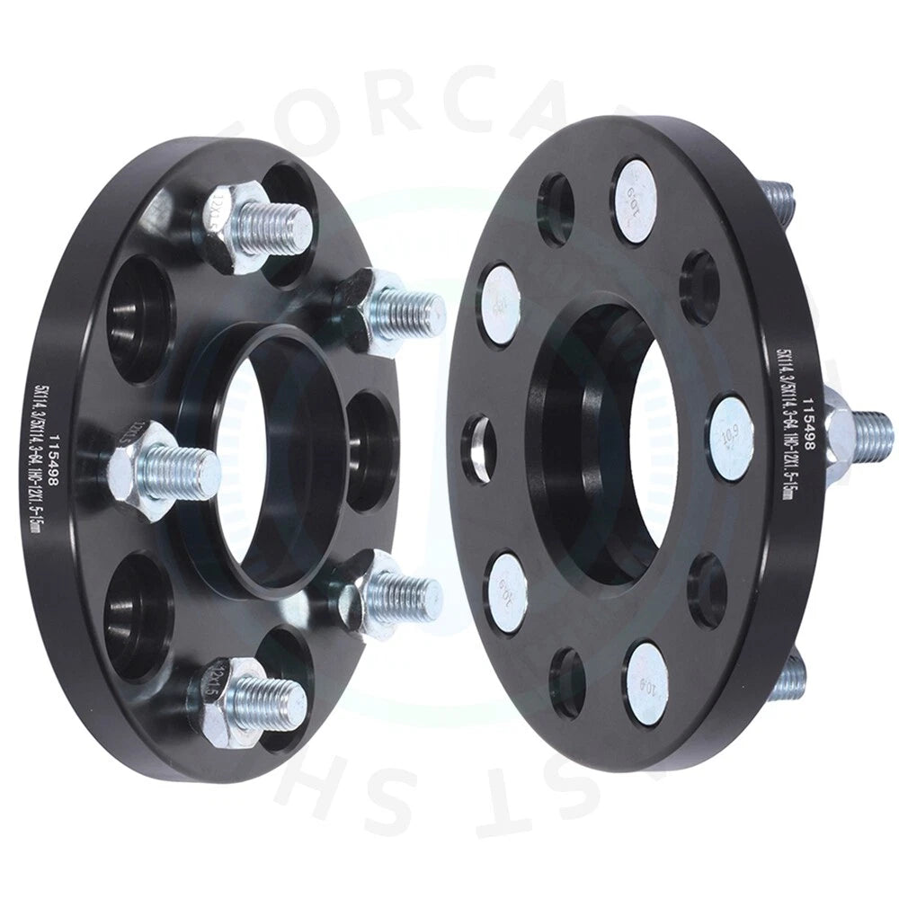 2X 15mm Wheel Spacers for Honda Accord Civic