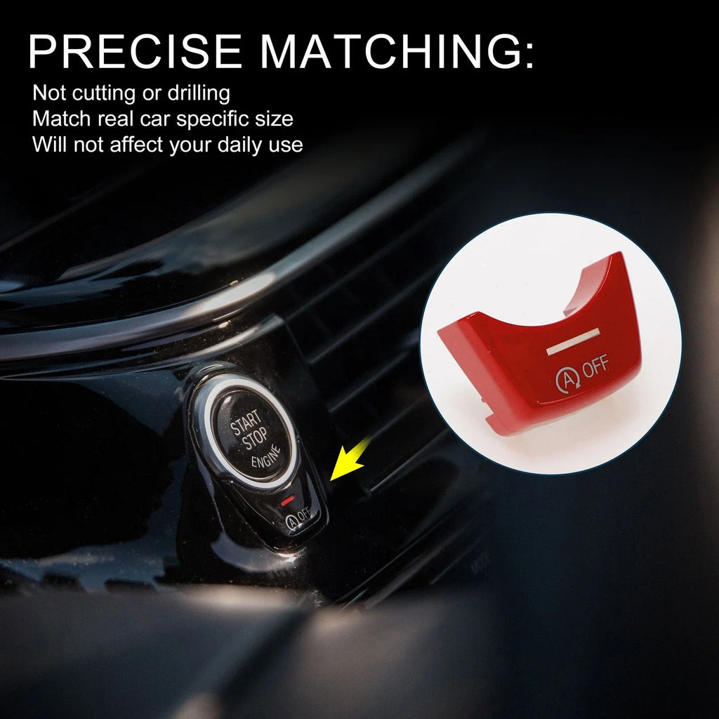 Central Control A Off Button for BMW 5/6/7 Series Red