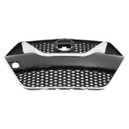 Front Upper Bumper Grille for Nissan Maxima (2016-2018) Black & Chrome Trim