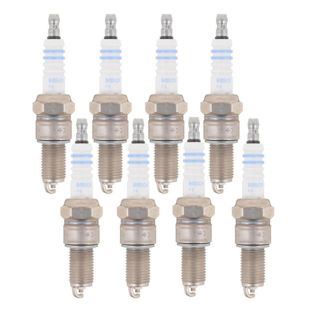 Set of 8 Bosch Super Plus Nickel Spark Plugs for Aston Martin Dodge Plymouth V8