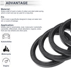 Set of 5 Oil Seal Ring 85x105x10mm for Rotary Shaft (Nitrile Rubber)