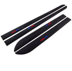 4 Pcs PVC Soft Rubber Door Sill Garnish Trim Cover for Car (Various Years)