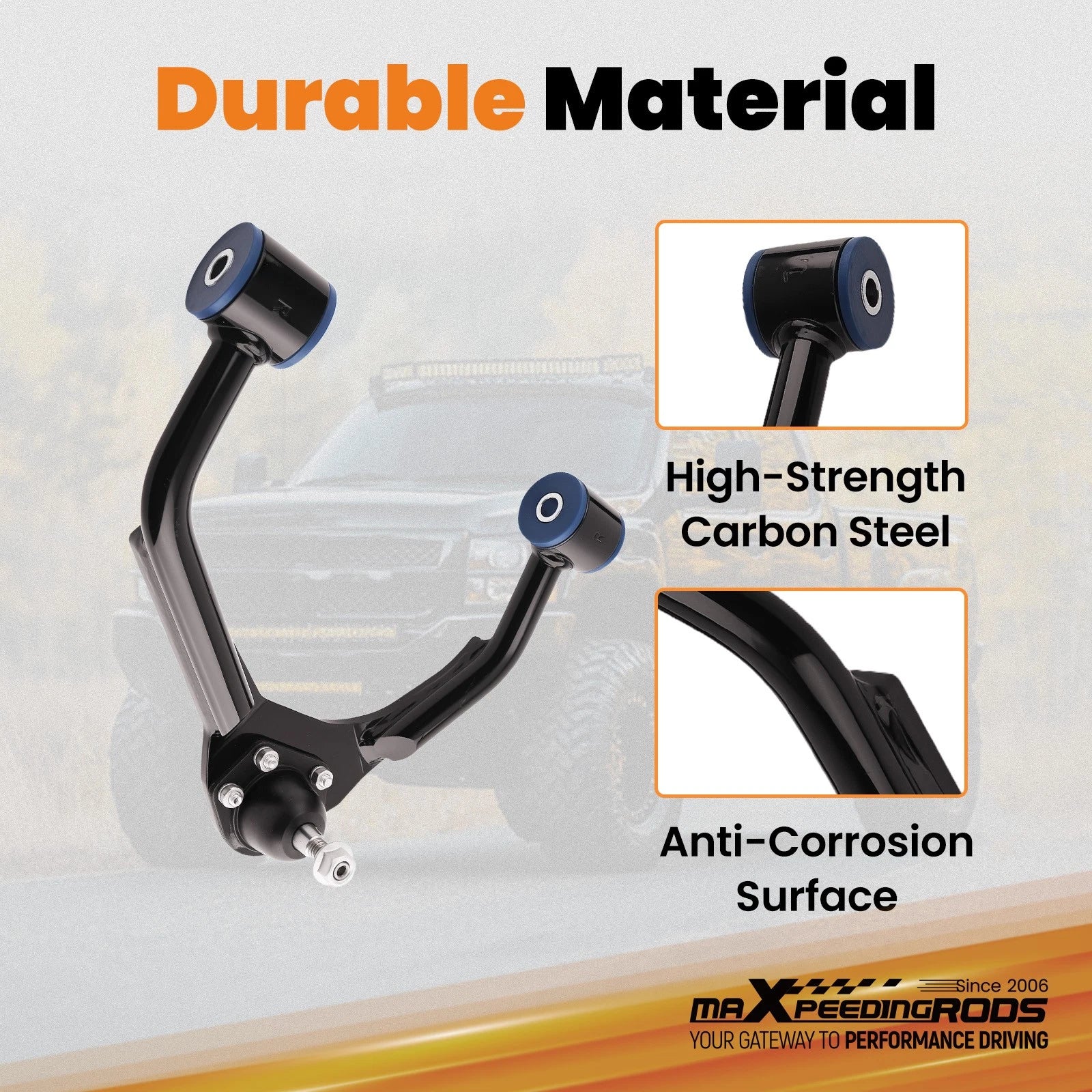 Upper Control Arms for 2007-2015 Chevy Silverado Sierra 1500