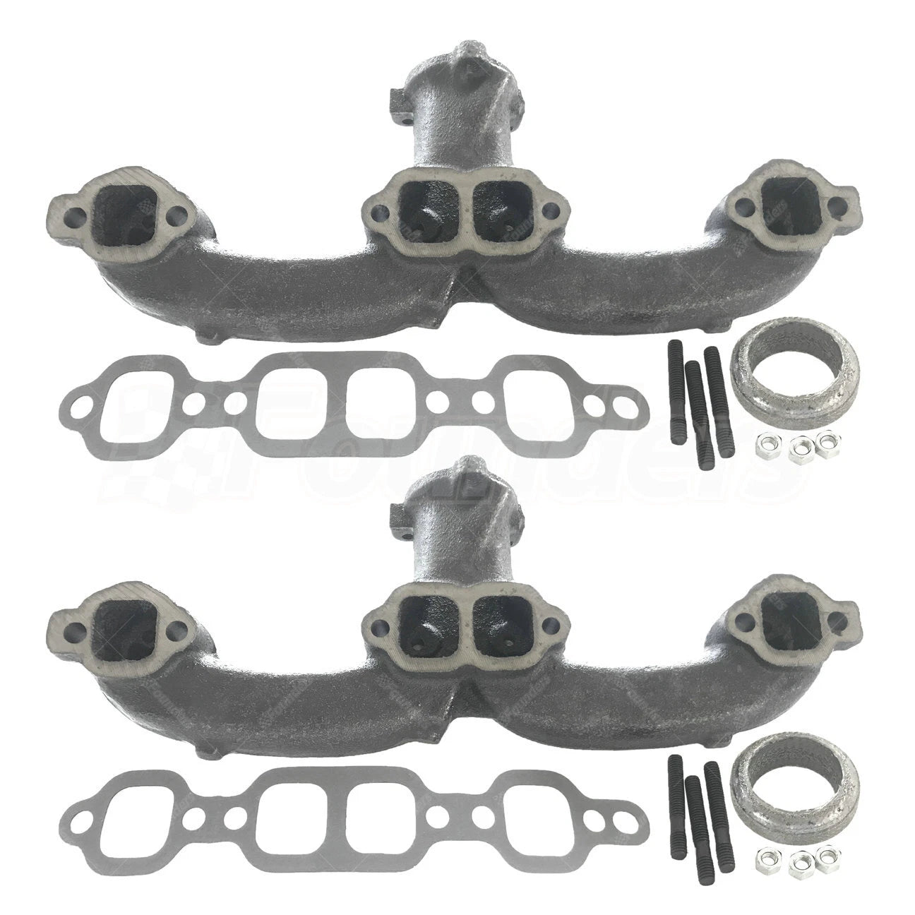 Exhaust Manifold Kit for Chevy Corvette Blazer C10 K10 GMC Jimmy 