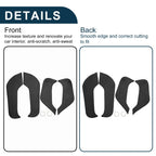 Set of 1 Car Door Leather Anti Kick Pad Sticker for BMW X3 (2018–2020)