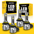 Set of 2 AUXITO 9005 9006 LED Headlight Bulbs Combo 6500K for