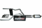 2.5" Dual Exhaust Kit for Ford F150 (2021–2025) Flowmaster Flow FX Black Tip