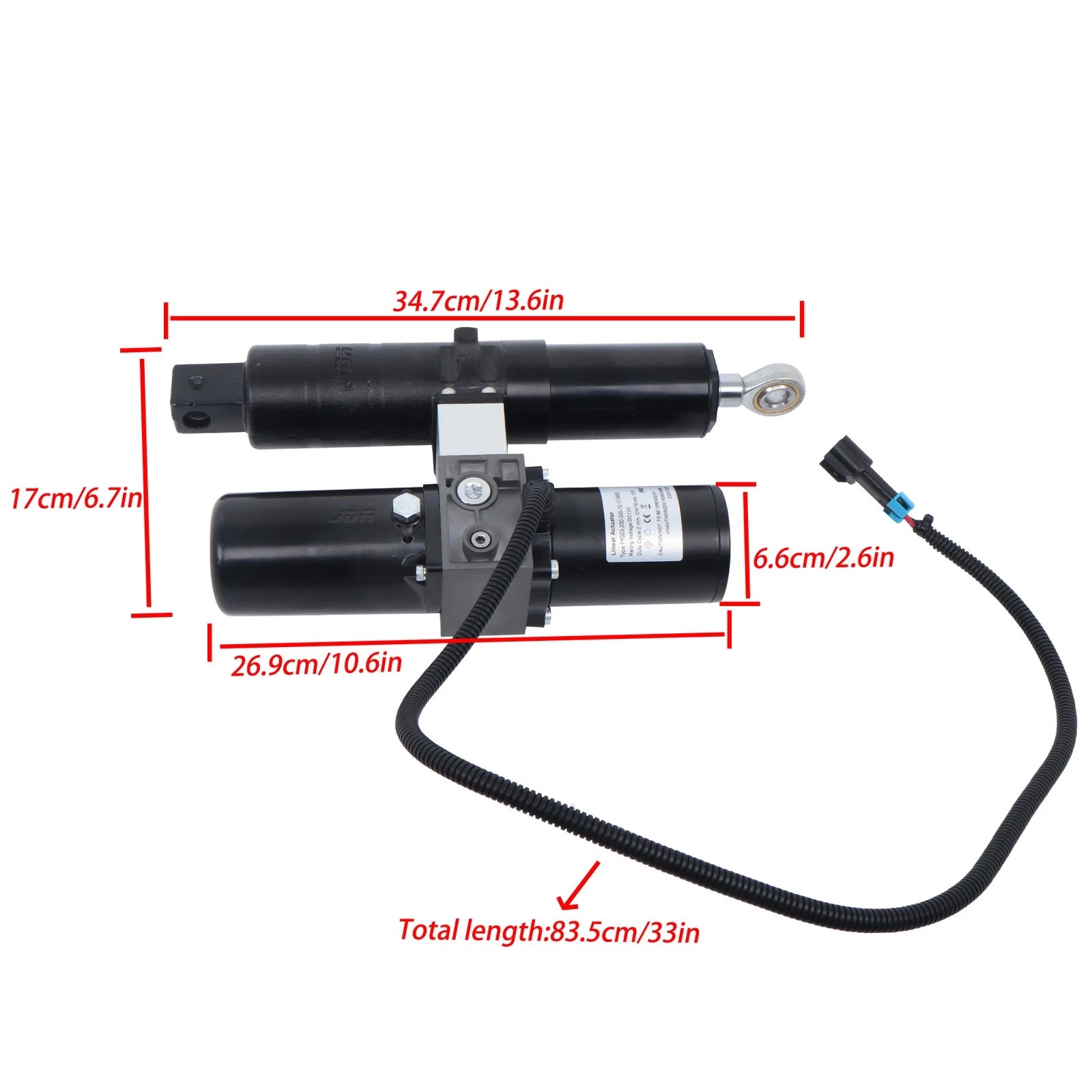 Power Lift Actuator for John Deere XUV 620i 850D (2007–2018)