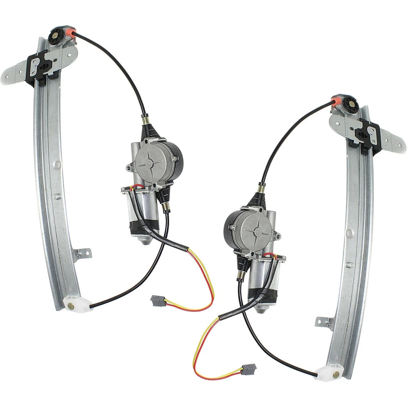 Power Window Regulator Set for Lincoln Town Car (1998–2011) Rear with Motor