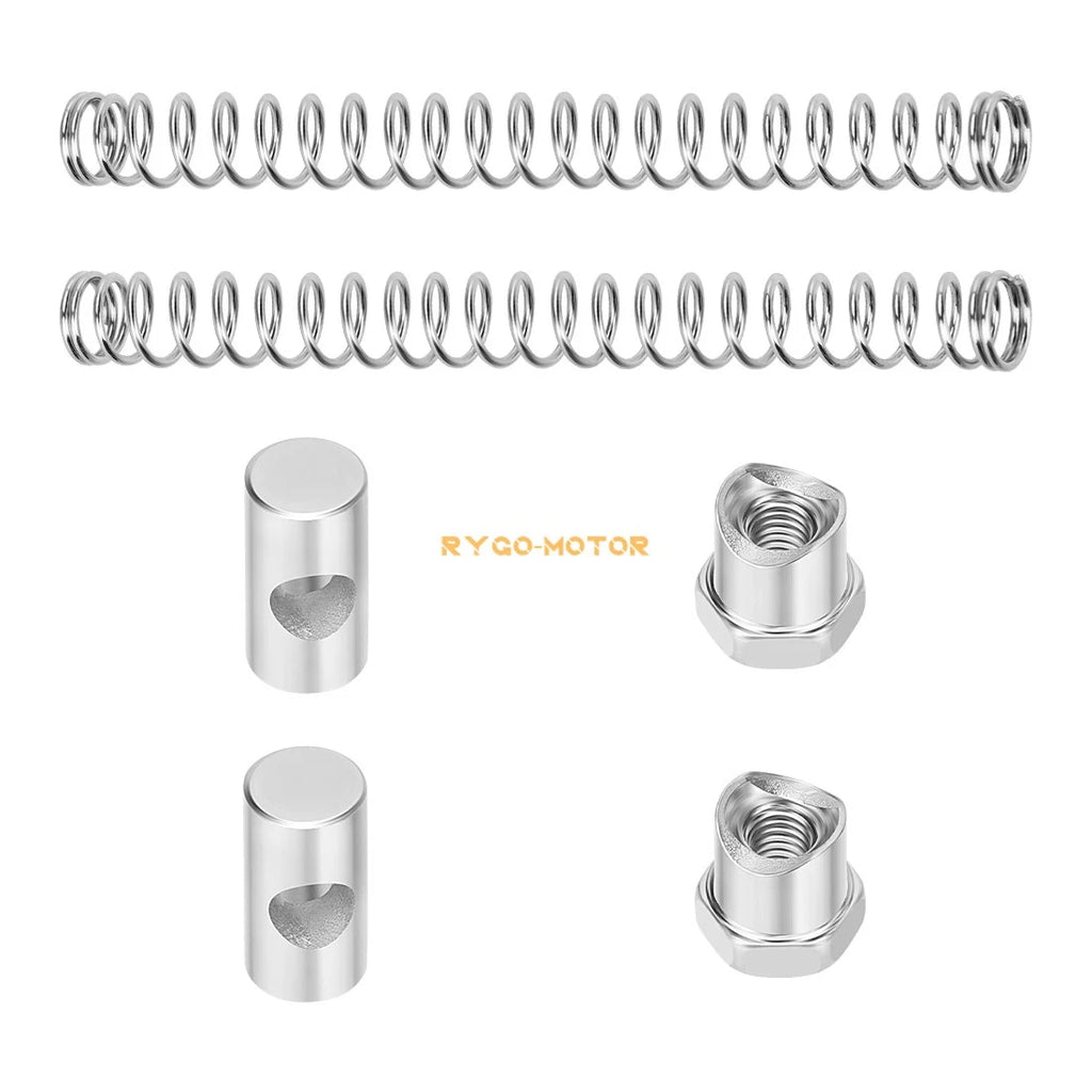 Rear Brake Rod Spring Adjusting Nut Kit for Honda SL70 SL90 SL100 SL125 CB100 TL125 (1970–1978)