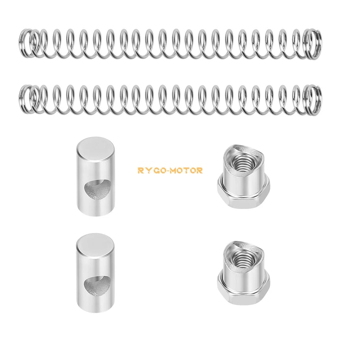 Rear Brake Rod Spring Adjusting Nut Kit for Honda SL70 SL90 SL100 SL125 CB100 TL125 (1970–1978)
