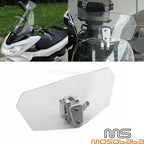 Windshield Extension Air Deflector for Harley Honda Aprilia