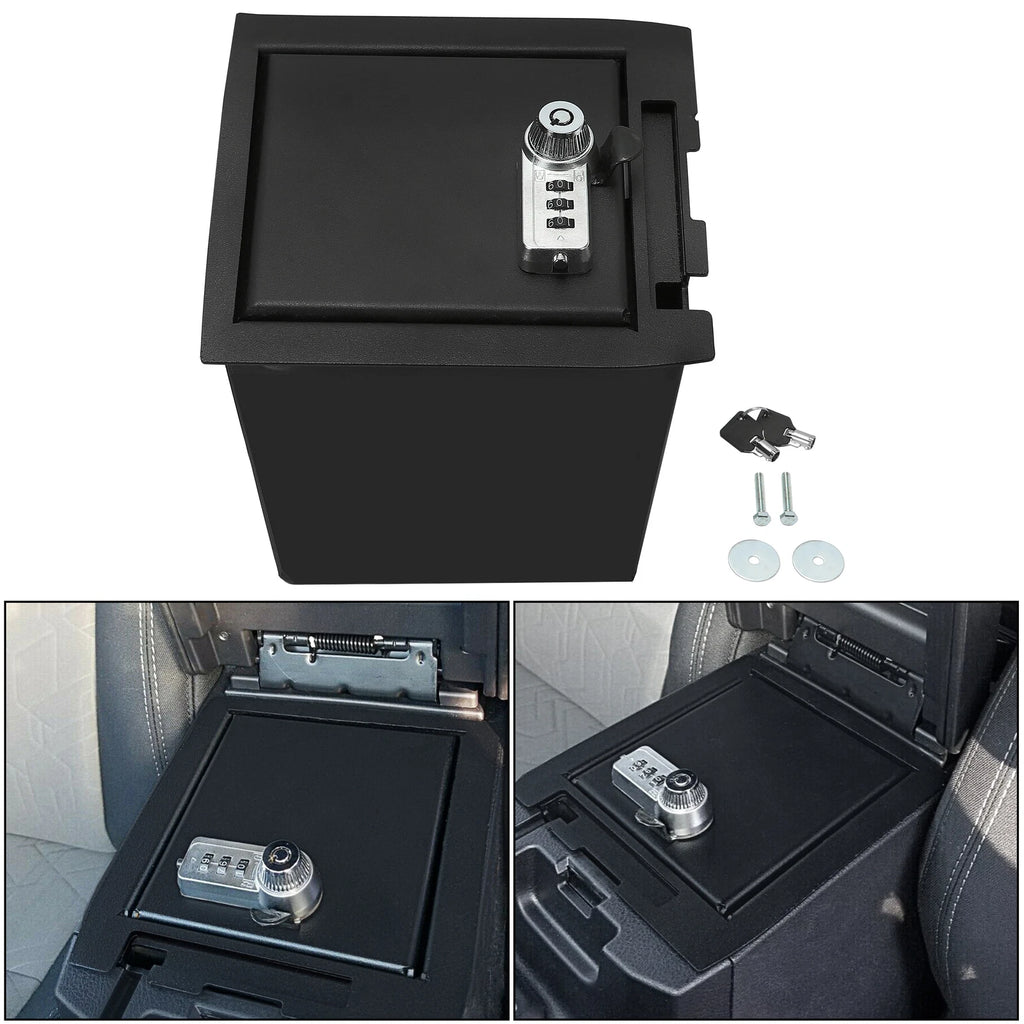 Center Console Safe Vault Storage Box for Toyota Tacoma (2016–2022) #00016-35986