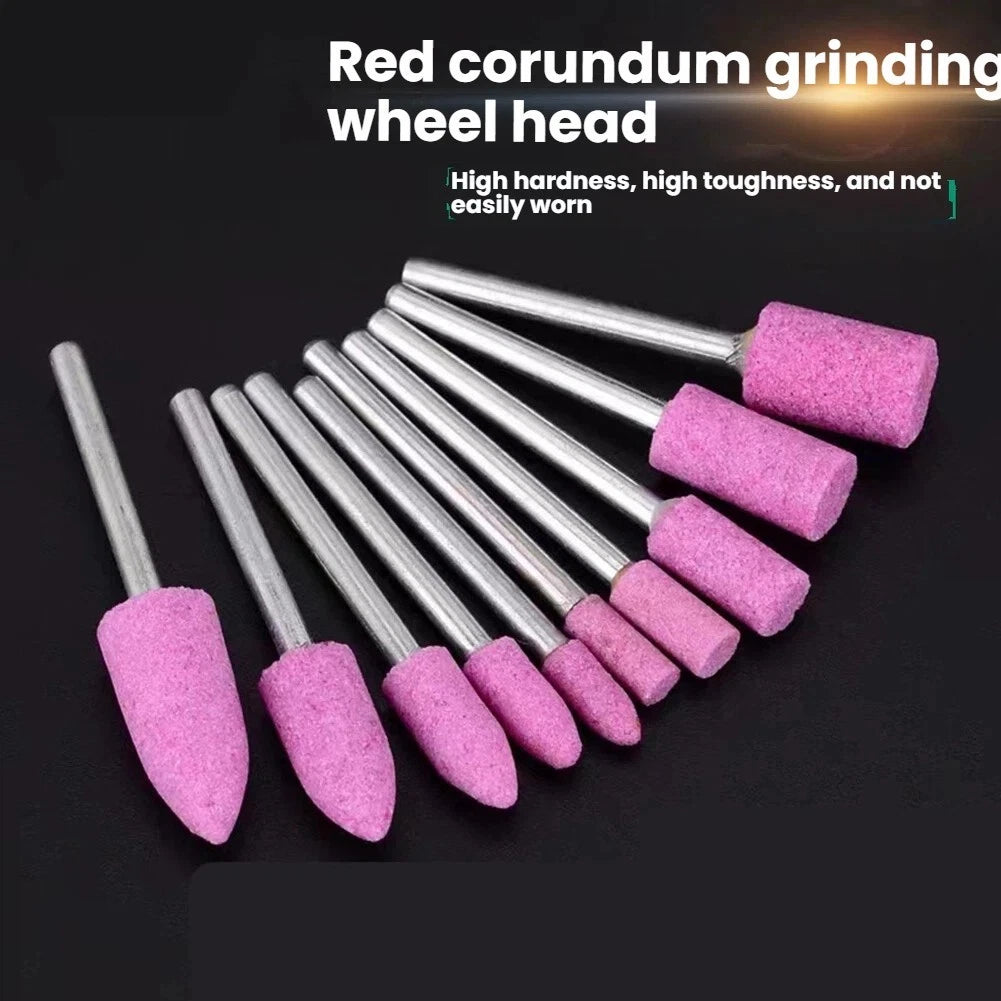 14pcs Polishing Grinding Head Set for Rotary Tools (3mm Shank)
