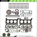 Head Gasket Bolt Set with Timing Chain Kit for Chrysler Town & Country/Dodge (2001–2004)