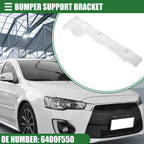 Front Right Bumper Bracket for Mitsubishi Lancer (2008–2017) No. 6400F550 White