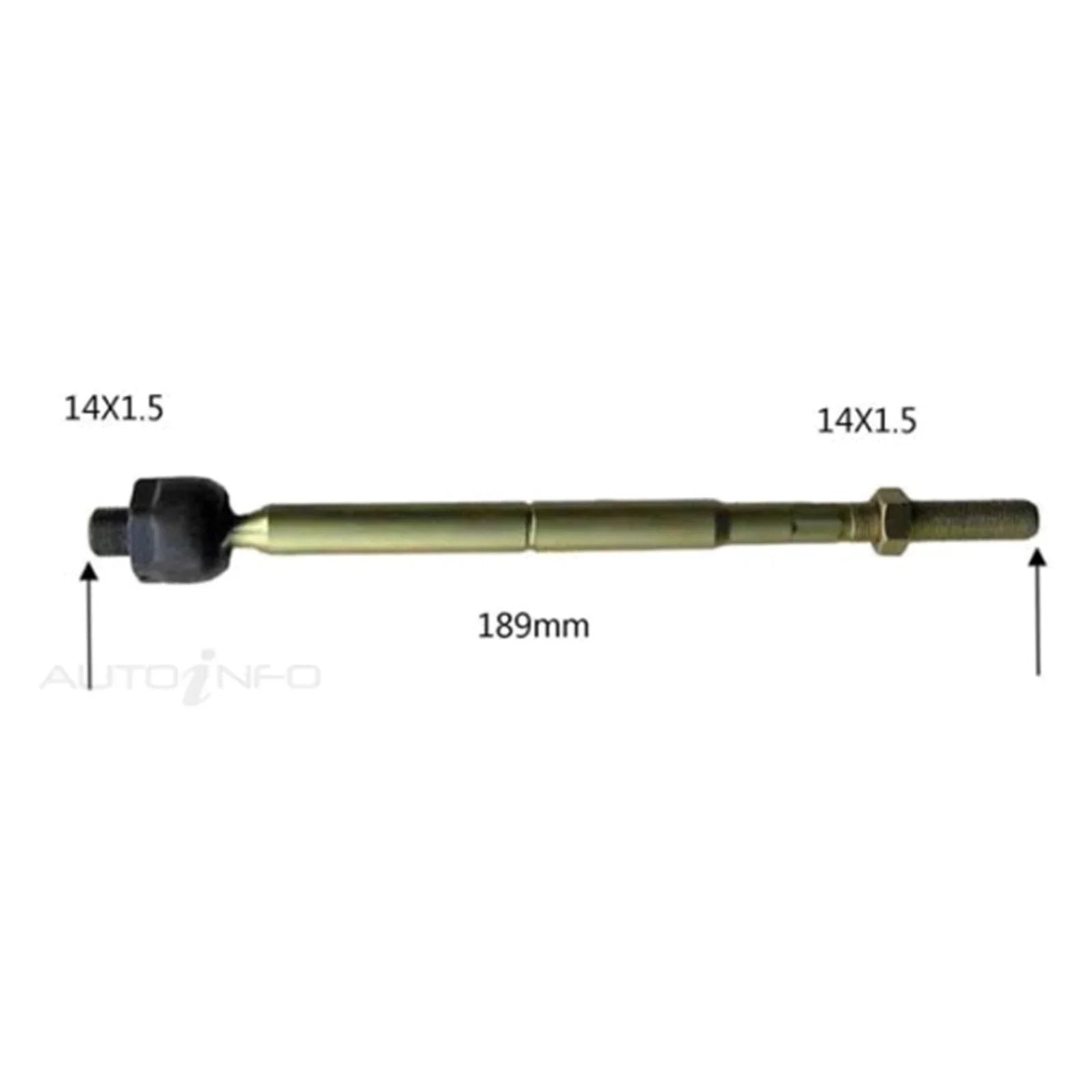 Steering Rack End for Toyota Tarago CR21 YR21 YR22 2 x 4cyl 2.0L 2.2L (1985-1990)