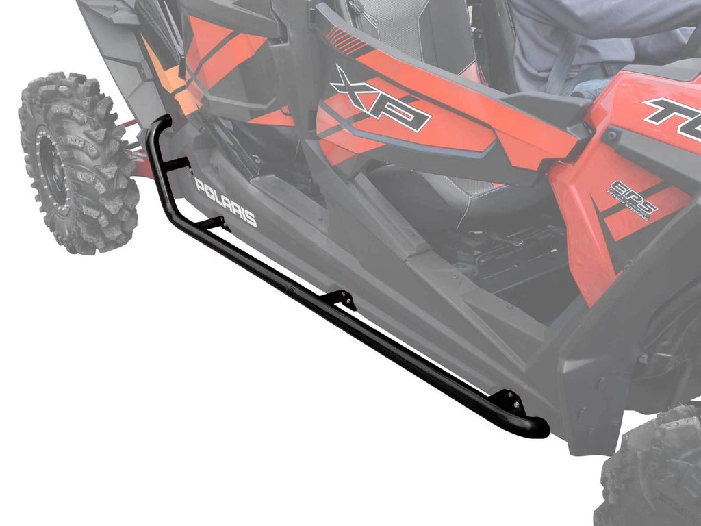 SuperATV Rock Sliding Nerf Bars for Polaris RZR XP 4 1000 (2014–2023)
