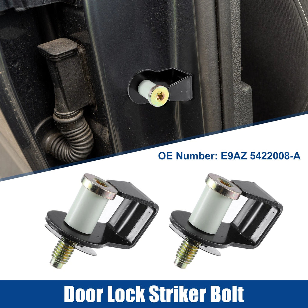 2X Door Lock Striker Bolt Assembly for Ford F-150 F-250 F-350 (1984–1996)