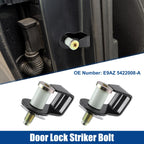 2X Door Lock Striker Bolt Assembly for Ford F-150 F-250 F-350 (1984–1996)