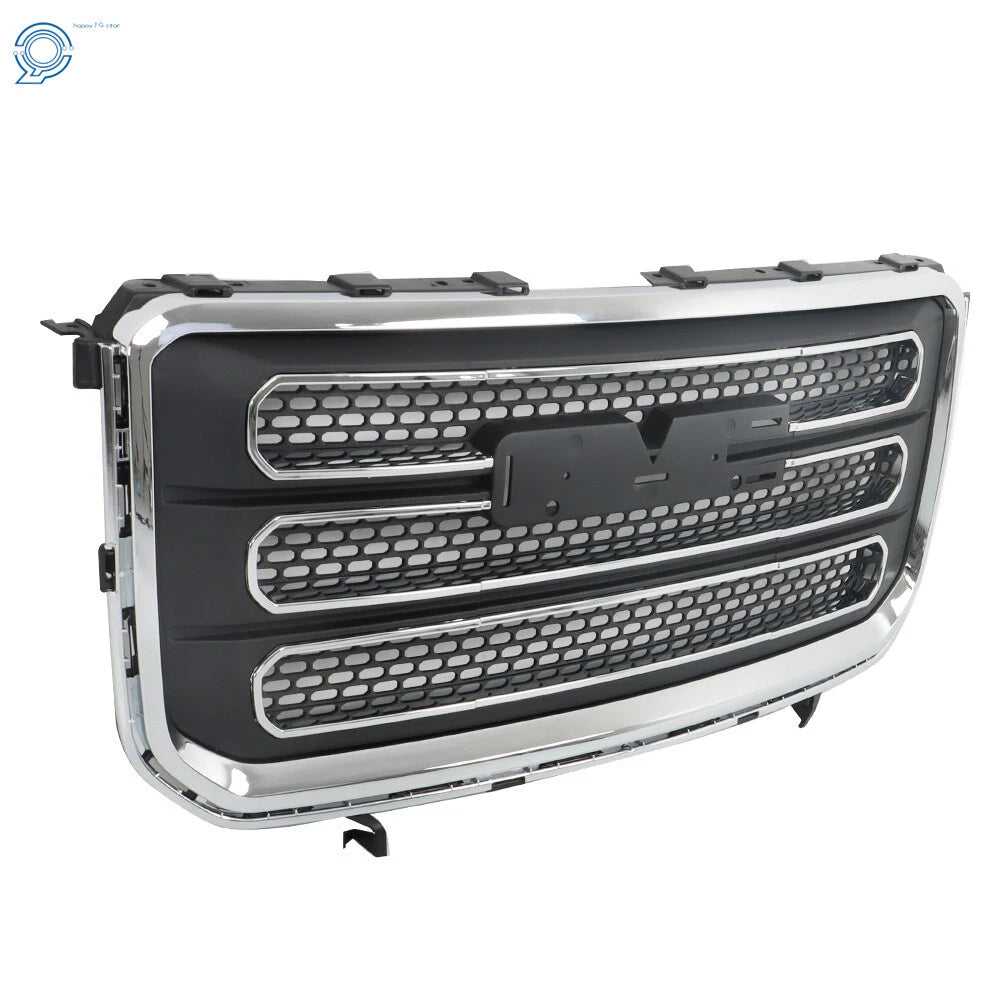 Front Bumper Grille + Upper Bumper Cover for GMC Acadia (2013–2016)