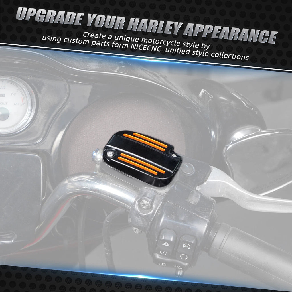 Front Brake Master Cylinder Cover 42855-06C for Harley Ultra Limited (2018–2024)