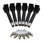 Set of 6 Ignition Coils for Audi A6 S5 V6 (2005–2011) - OE Fine Wire Platinum