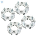 Set of 4 Wheel Spacers for Golf Cart (1" 4x4 Bolt Pattern)
