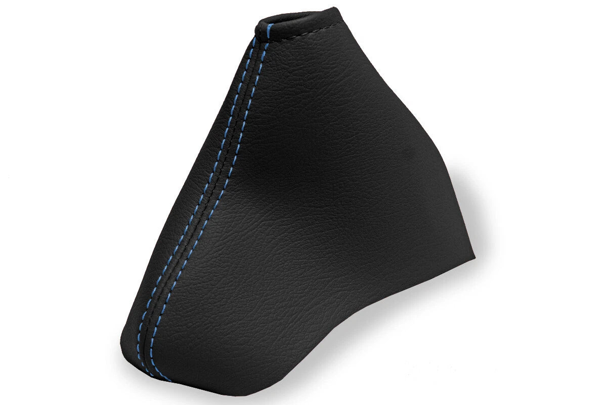 Leather Manual Shift Boot Cover for Chevrolet Cavalier (2000–2005) Blue Stitch