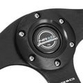 NRG 320mm Flat Bottom Leather Steering Wheel for RST-024MB-R-BL (Fits Various)