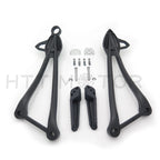 Rearsets Rear Set Foot Rest Pegs for Kawasaki ZX10R (2008–2014) ZX6R (2011–2014) Black