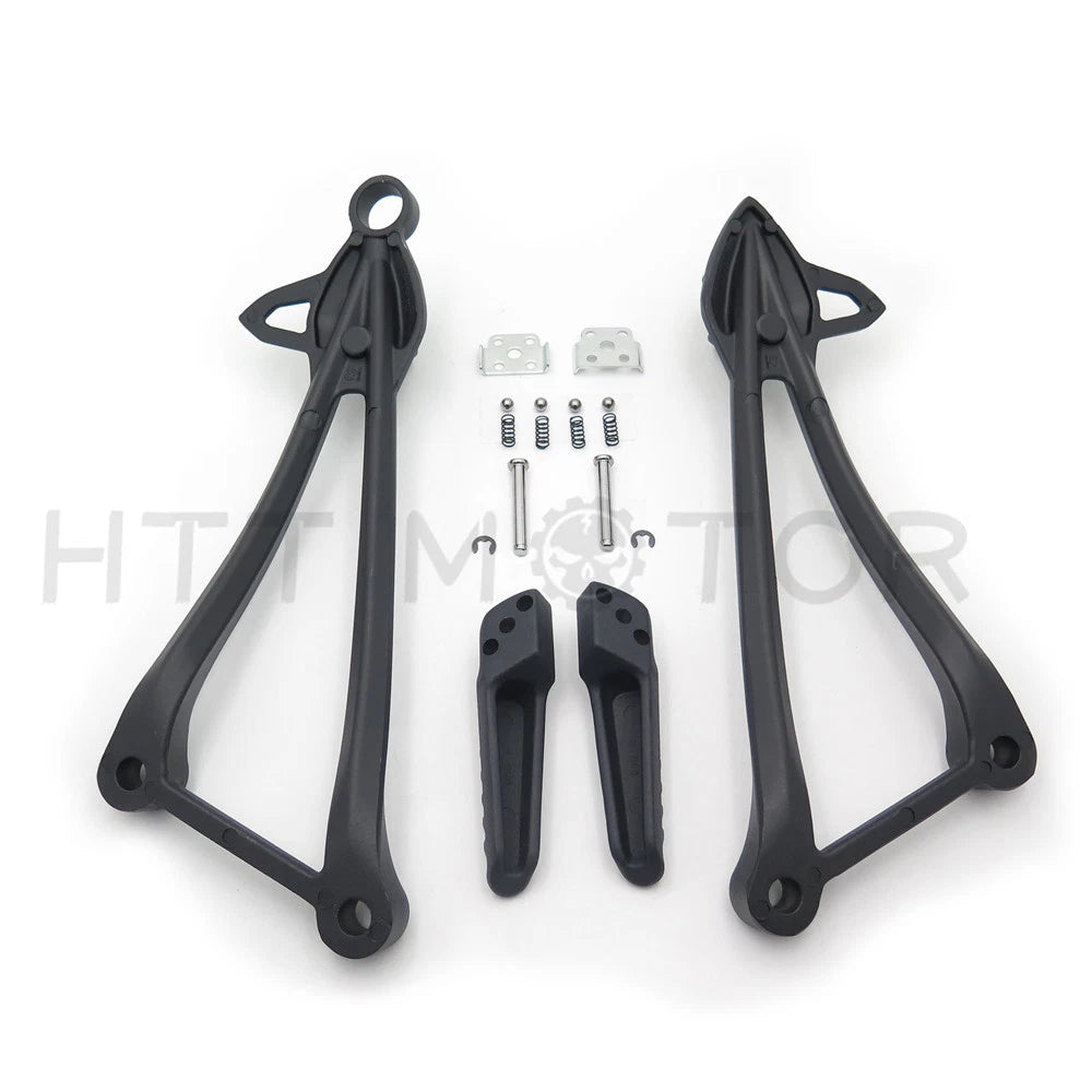Rearsets Rear Set Foot Rest Pegs for Kawasaki ZX10R (2008–2014) ZX6R (2011–2014) Black