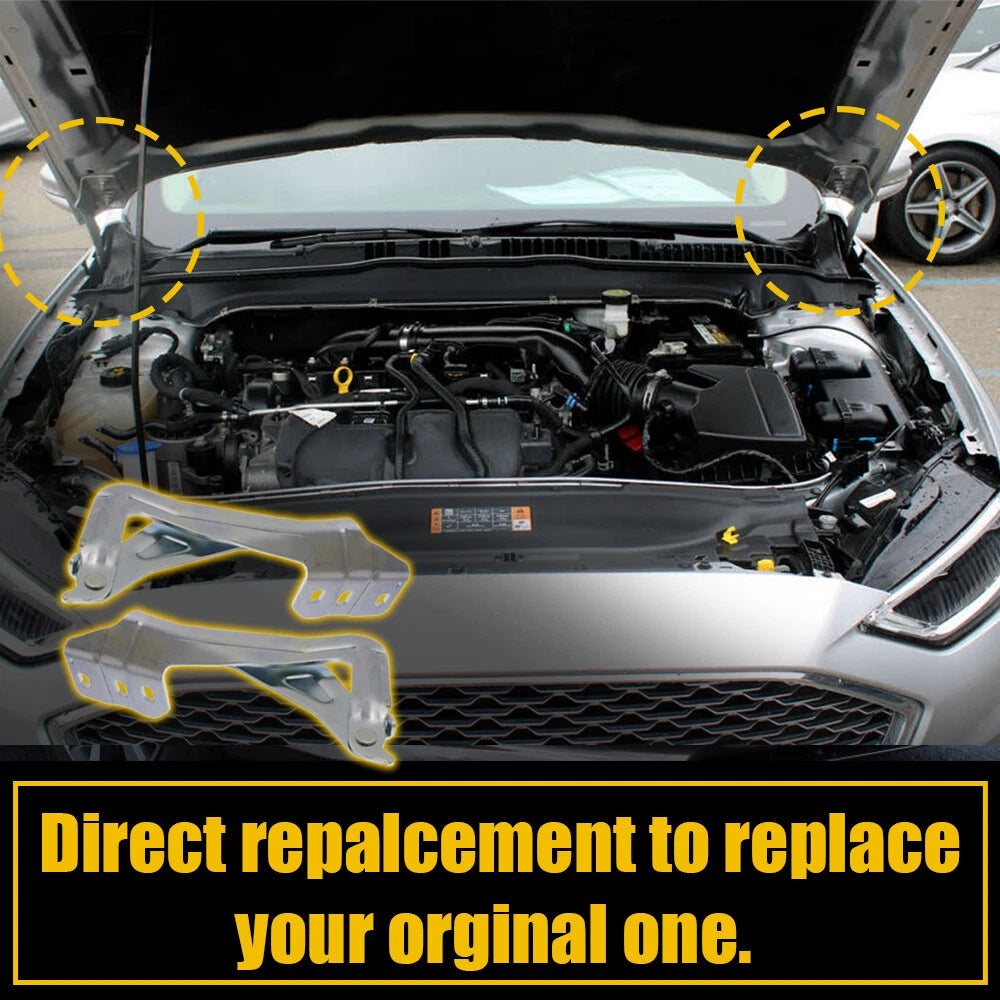 Set of 2 Hood Hinges for Ford Fusion