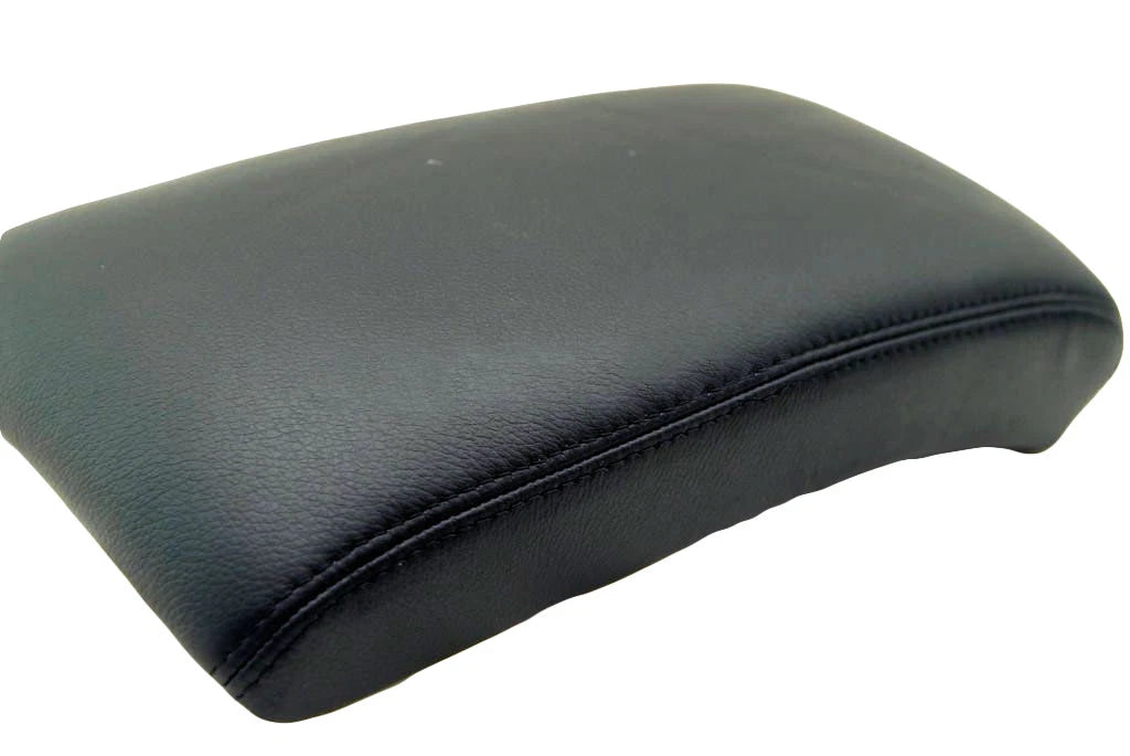Center Console Armrest Cover for Chevrolet Malibu (2008–2012) Black Leather