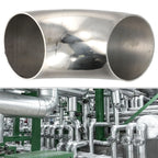 1.5D Bending Radius Elbow Fittings for Industrial Pipe