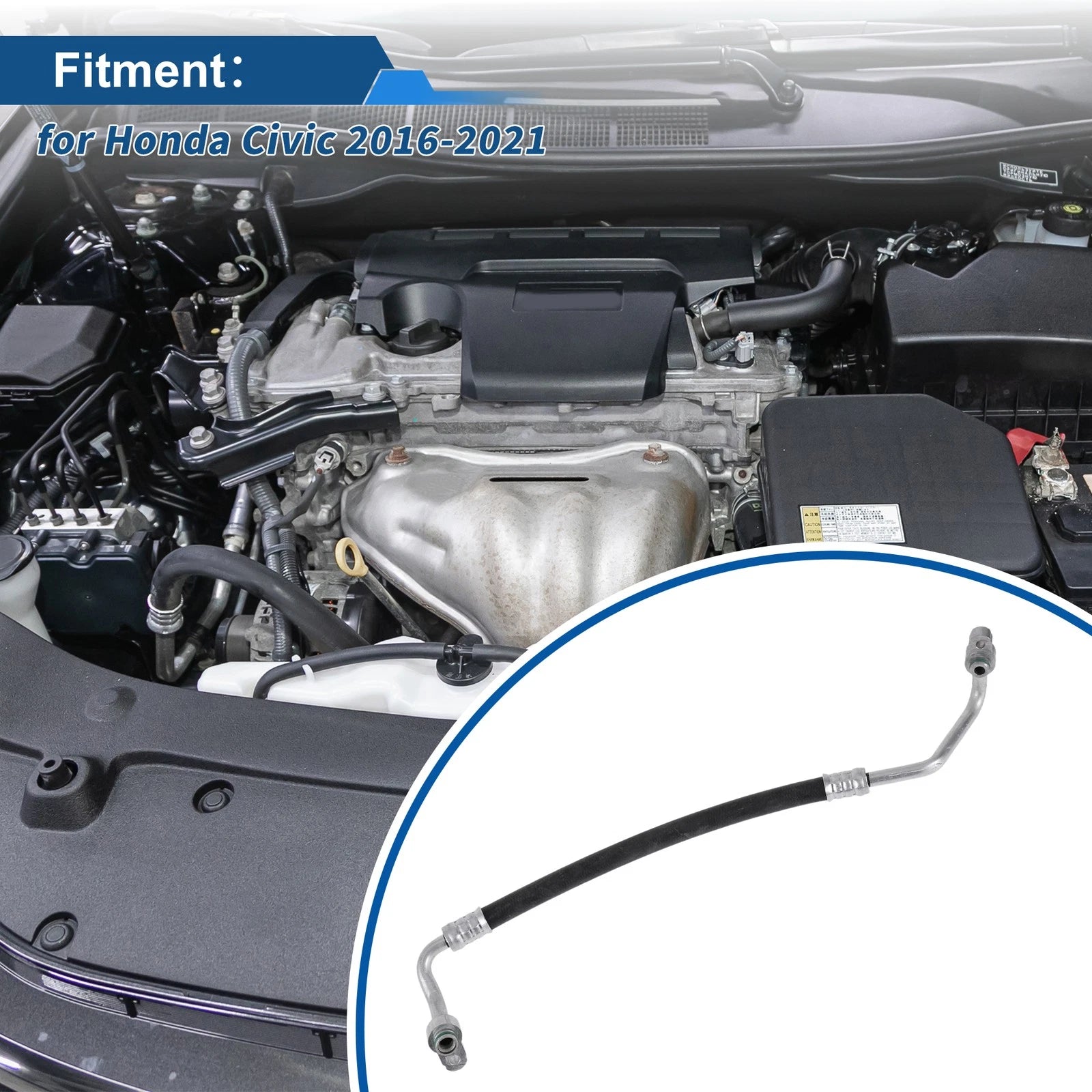 A/C Refrigerant Liquid Hose for Honda Civic (2016–2021) No. 80315TJAH01