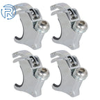 4X 49mm Windshield Clamps for Dyna (2002–2016)