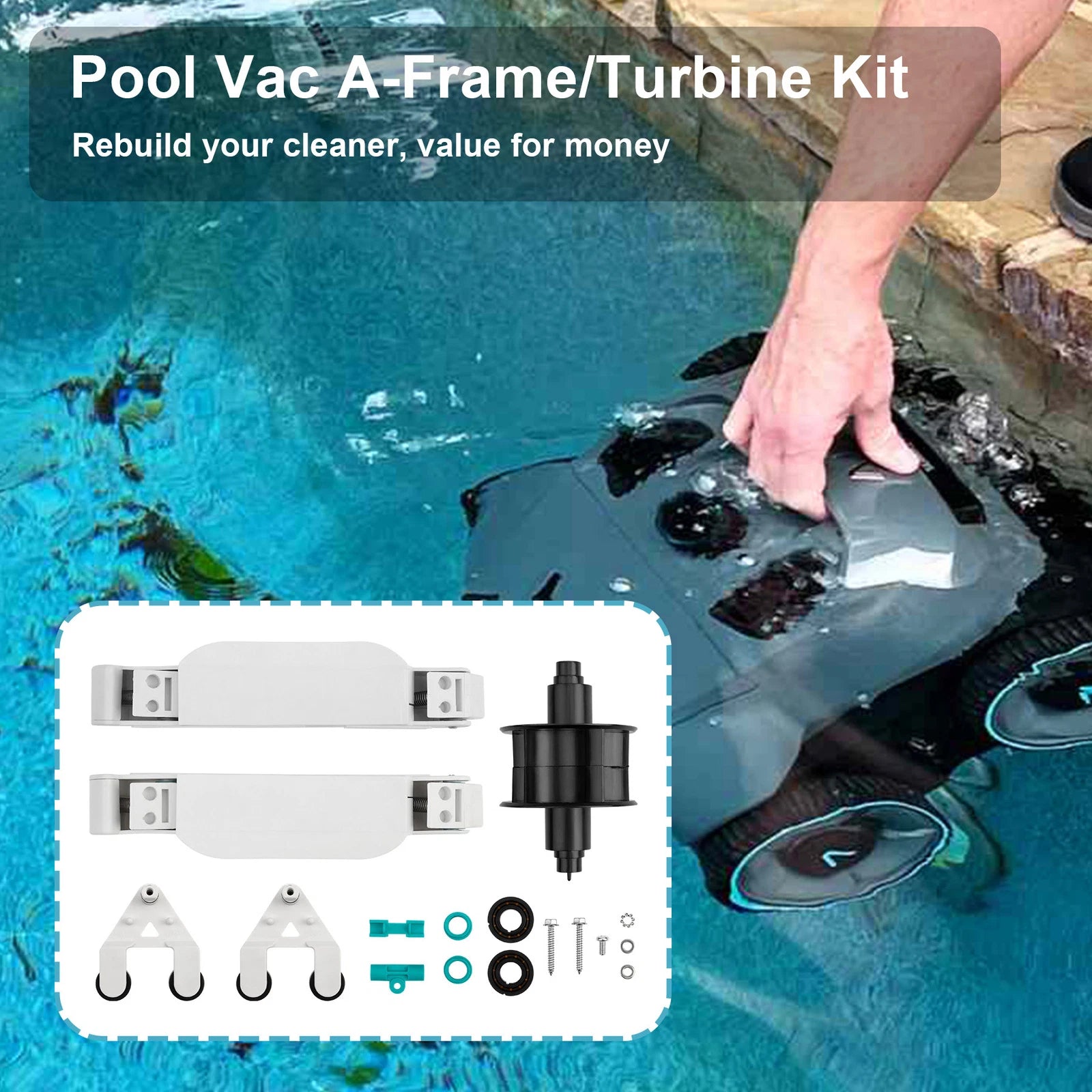 Turbine Bearings Pod Kit for Hayward Pool Vac XL/Navigator Pro (N/A)