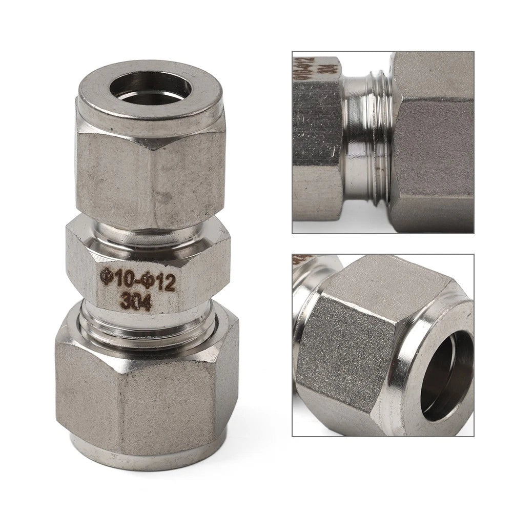 Double Ferrule Coupling Connector for Automotive Applications (10mm x 12mm)
