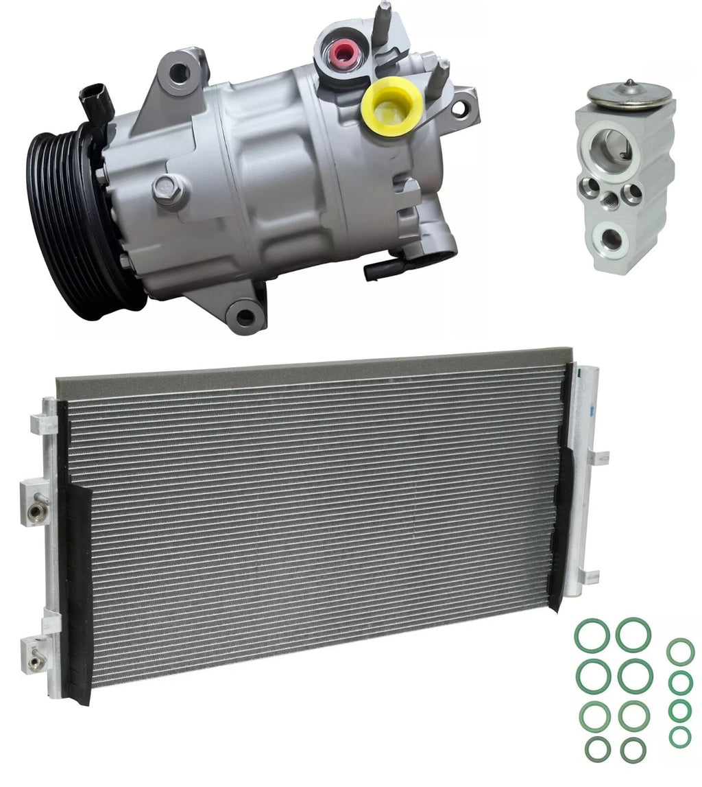 A C Compressor Kit With Condenser for Ford Bronco Sport 1.5L (2024–2024)