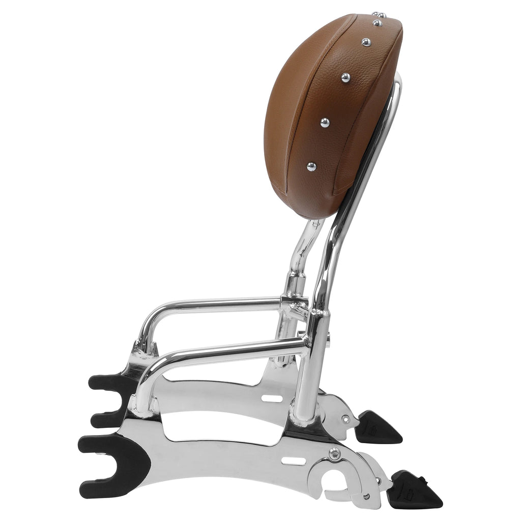 Sissy Bar Backrest & Mount Spool for Indian Springfield Chieftain (2016–2022)