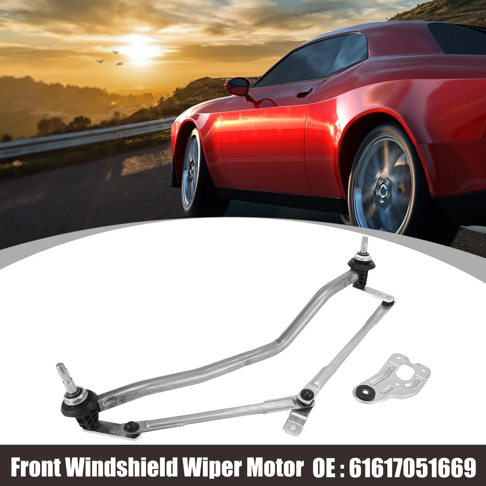 Front Transmission Wiper Linkage Lever for BMW X3 (2004–2010) 61617051669