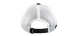 Mack Trucks Trucker Hat with Logo Patch - Black and White Mesh Cap