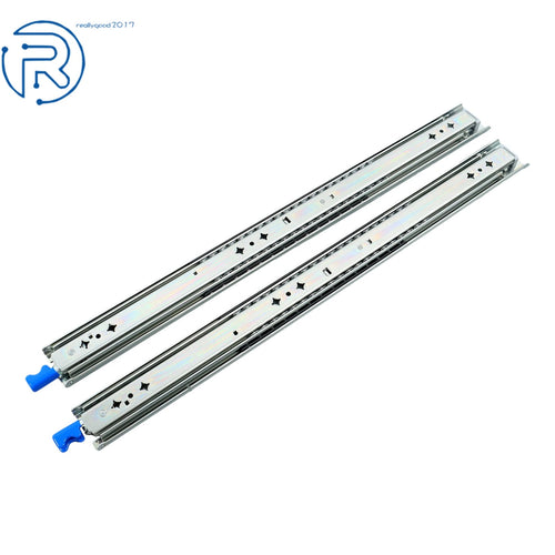 1 Pair 24 Inch Heavy Duty Drawer Slides 250 Lbs Extension Rails