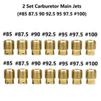 14Pcs Carb Main Jet for Honda GX160 GX200 GX390 (Predator 212cc)