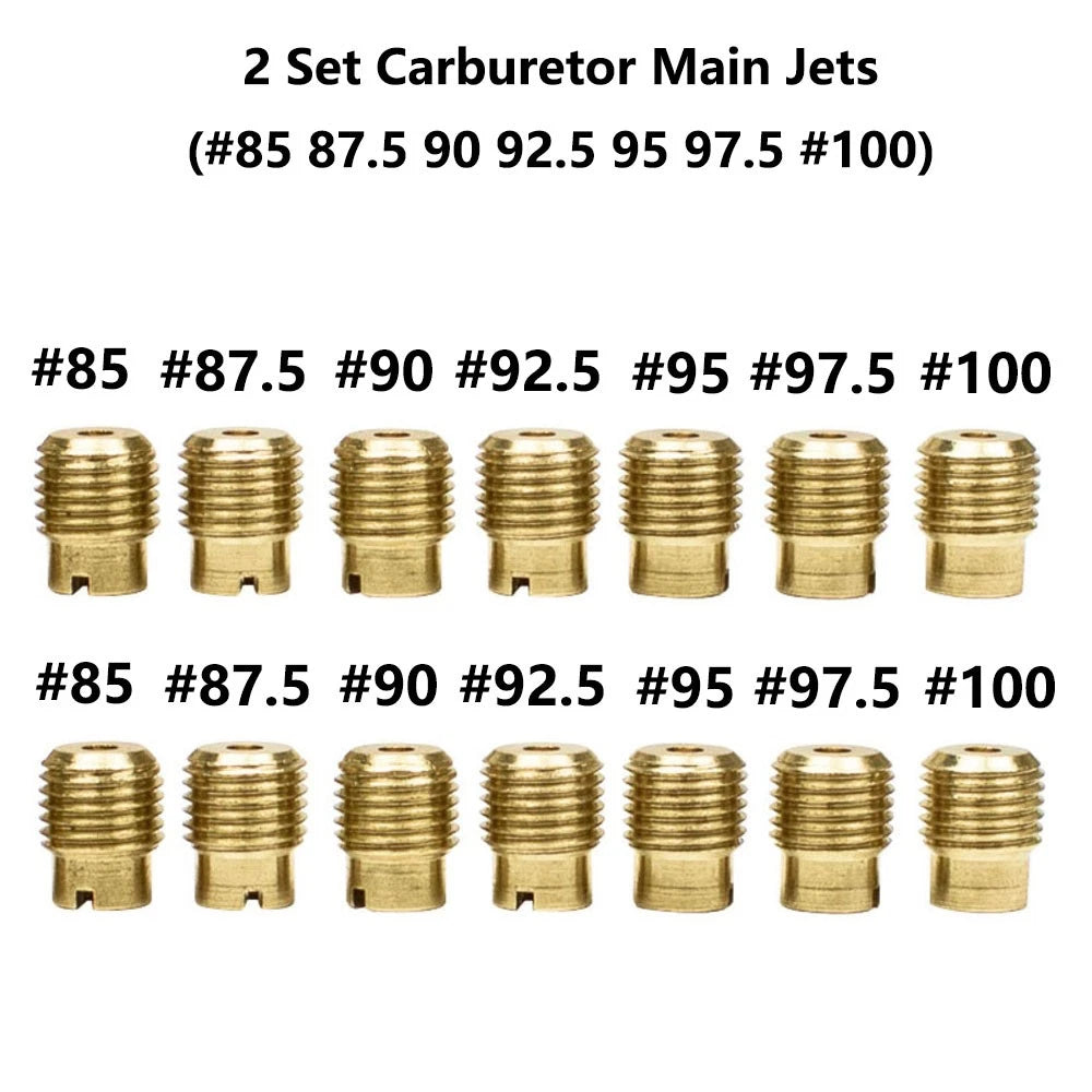 14Pcs Carb Main Jet for Honda GX160 GX200 GX390 (Predator 212cc)