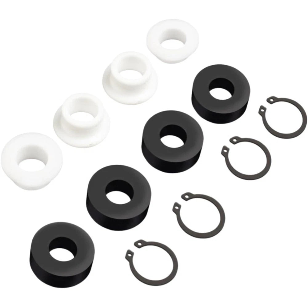 Deck Height Kit for Lawn Mower (Set of 4 Bushings, 4 Snap Rings, 4 Shock Bushings)