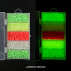 Set of 1000 Glow in the Dark Fishing Beads 3x4mm Plastic Lure Bait